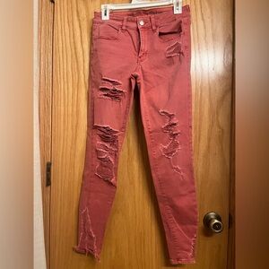 American Eagle Outfitters Coral Jeans